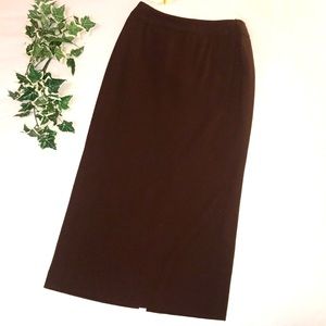 Long Wool Skirt